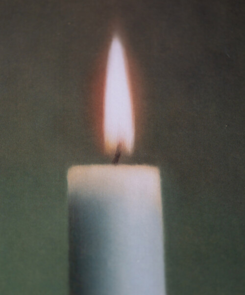 Two Candles – ゲルハルト・リヒター - LEBENSFARBE レベンスファルベ