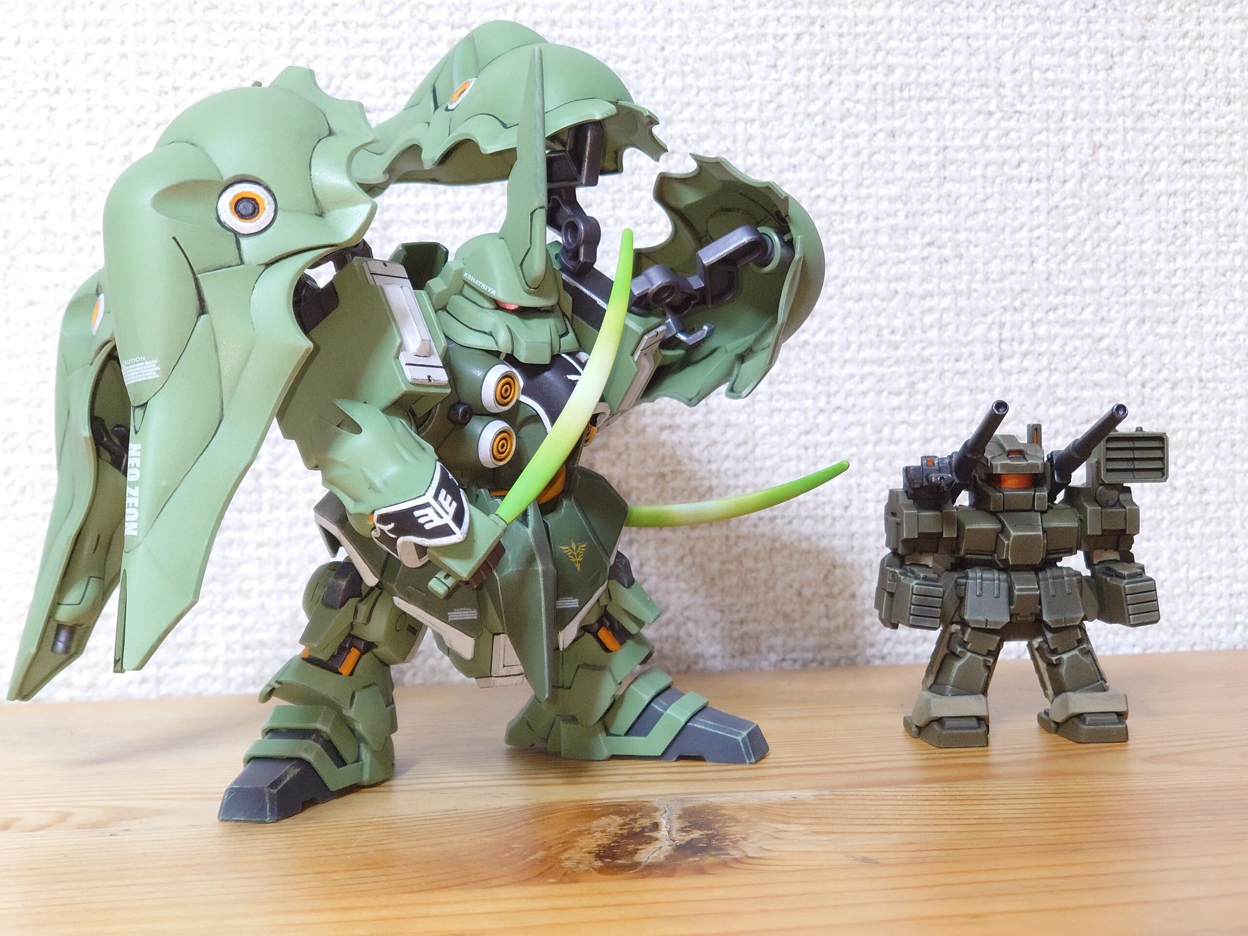 BB戦士 クシャトリヤ 製作記⑦(完成) | 模型大隊戦闘日誌