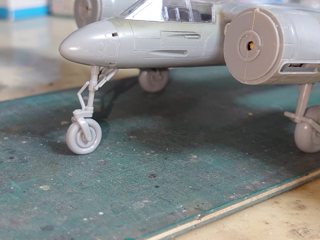 ハセガワ フォッケウルフTa154A-0 製作記③ | 模型大隊戦闘日誌