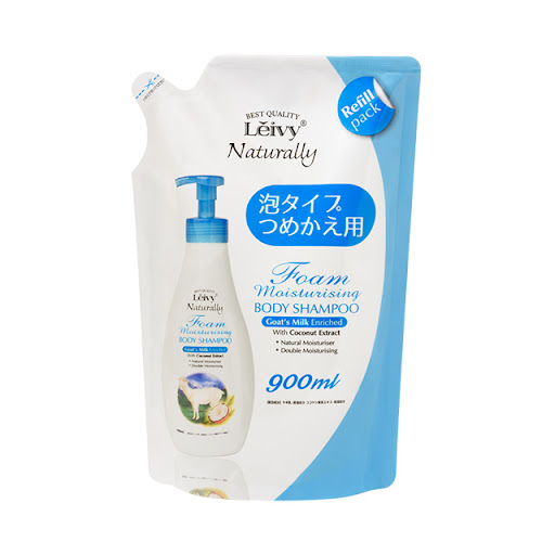 レイヴィー ハニー ボディシャンプー フローラル 900ml Leivy 泡