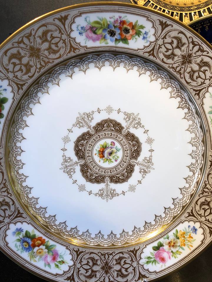セーブルの金彩 | 西洋骨董陶磁器専門店 ロムドシン
