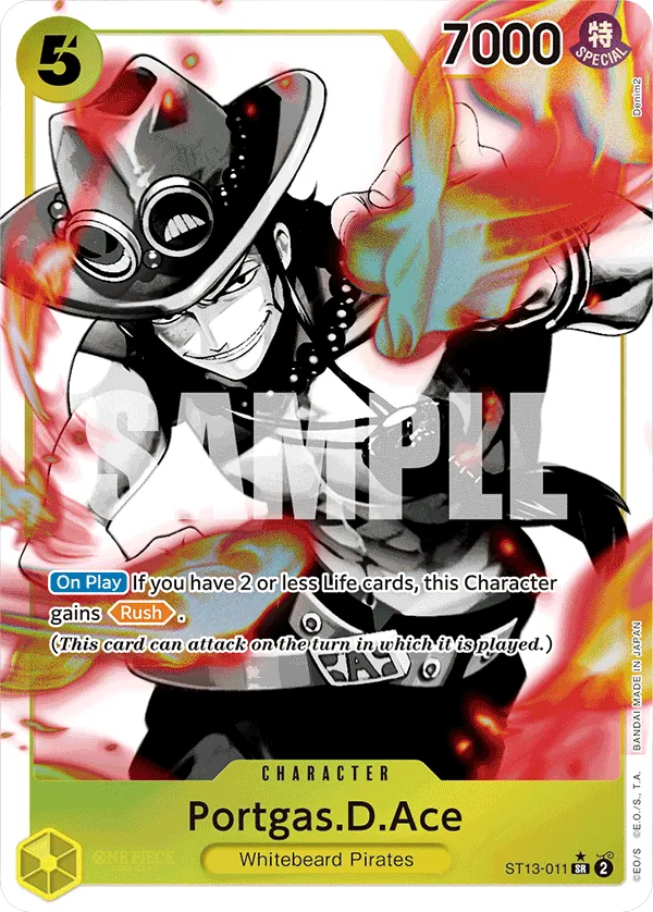 Portgas.D.Ace (ST13-011) • Ultra Deck: The Three Brothers