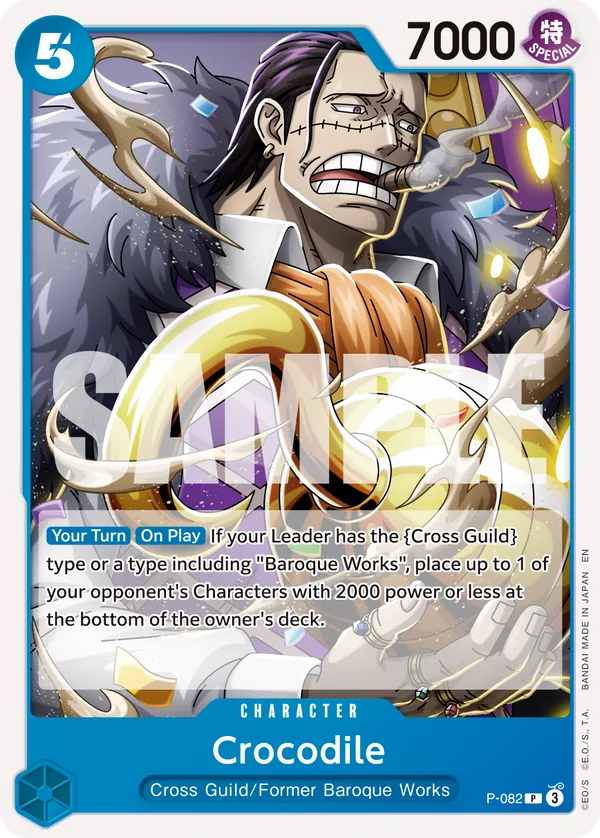 Crocodile (P-082) • One Piece Card The Best Vol.2 – Limitless One