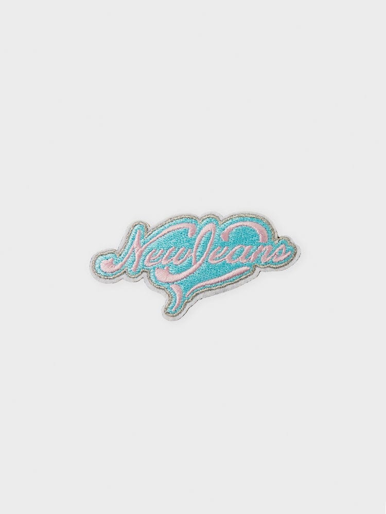 NewJeans X COLLER Get Up Logo Embroidered Patch Reversible Sticon