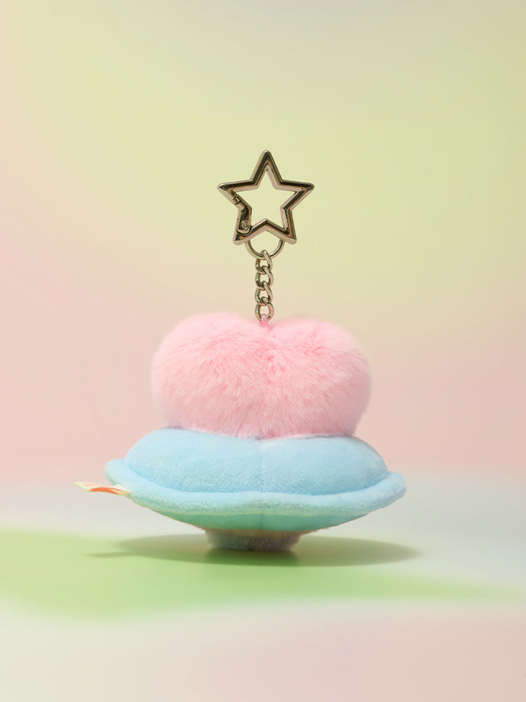 ミニぬいぐるみキーリング(PLANET) BONBON – LINE FRIENDS SQUARE