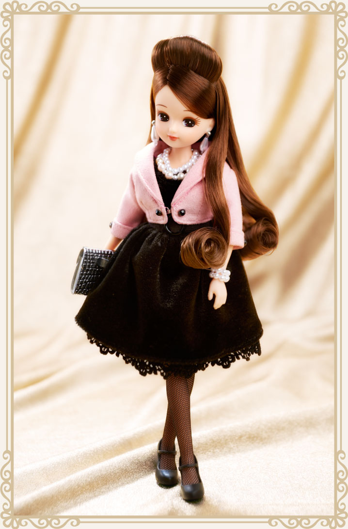 Black chocolate dress style - LiccA｜リカちゃん｜タカラトミー