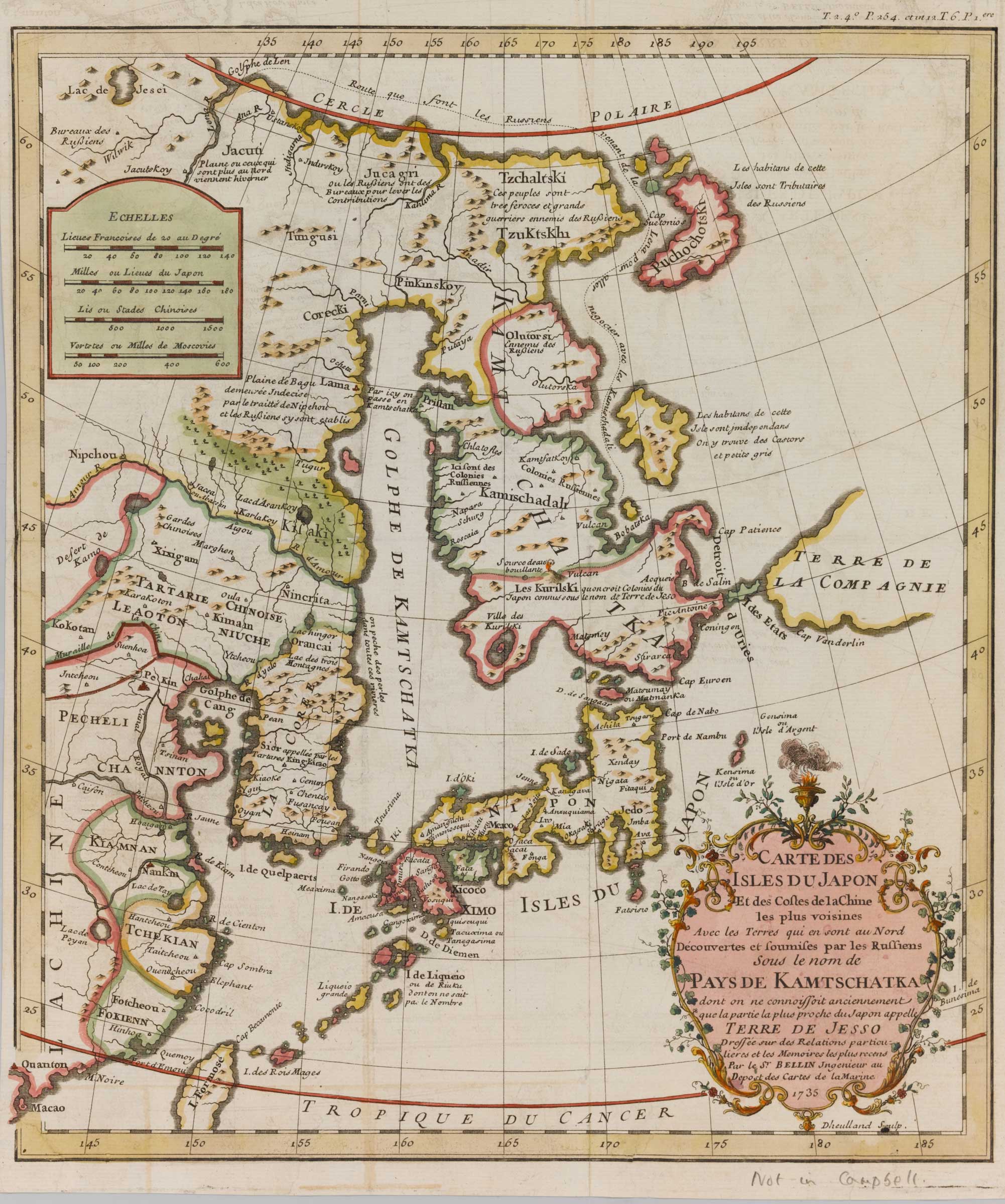 西洋古版日本地図一覧 - 1700年代