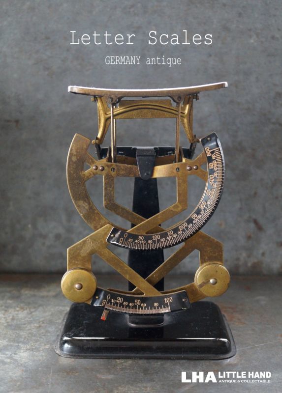 GERMANY antique ドイツアンティーク BILATERAL レタースケール
