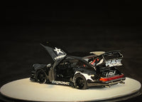 PGM 1:64 Porsche RWB930 Baphomet Demon Luxury w/ Turntable