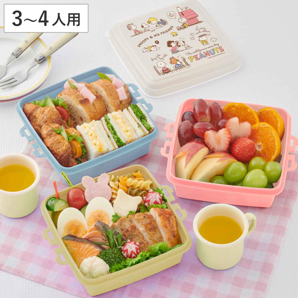 お弁当箱 8.5DLX松花堂 2800ml （ お重 ファミリーランチボックス 日本