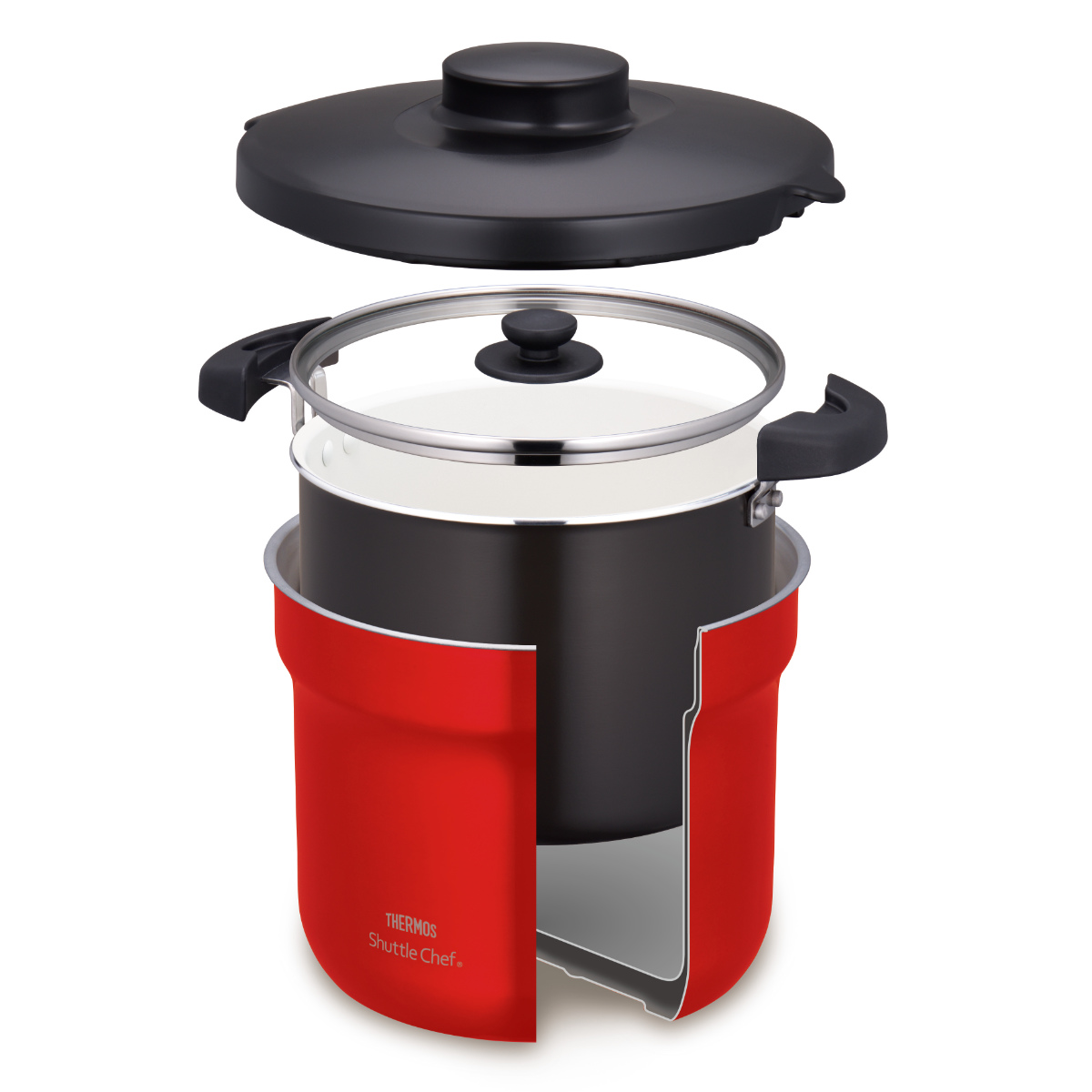 サーモス 真空保温調理器 4.3L IH対応 シャトルシェフ 保温調理鍋