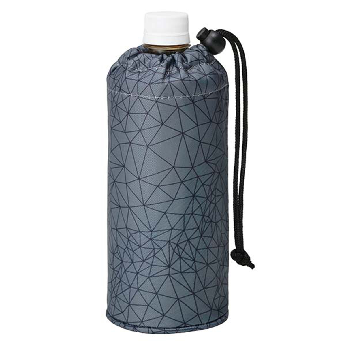 ペットボトルカバーメッシュグレー680ml （ ボトルカバー 保温 保冷