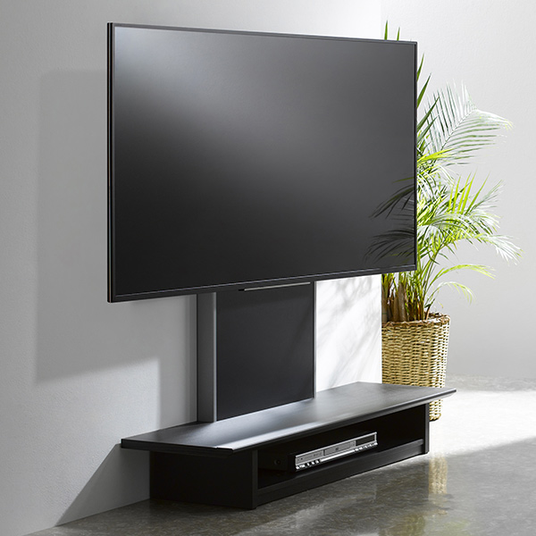 テレビ台 壁寄せ フロアスタンド 65V型対応 TVラック 幅120cm （ TV台