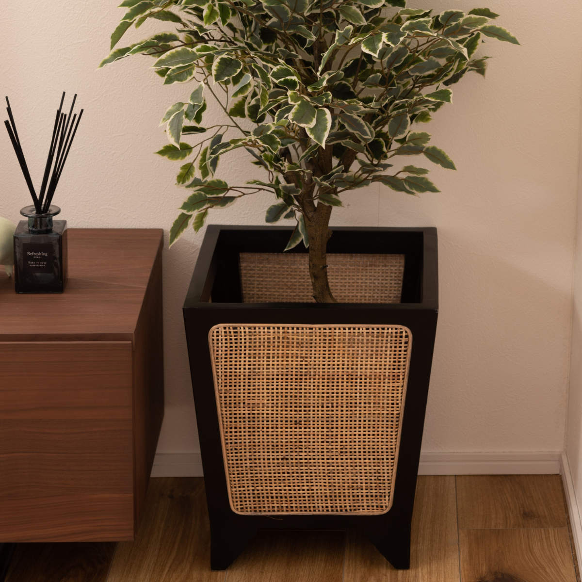 dショッピング |プランターカバー 幅32×奥行32×高さ38cm 8号用