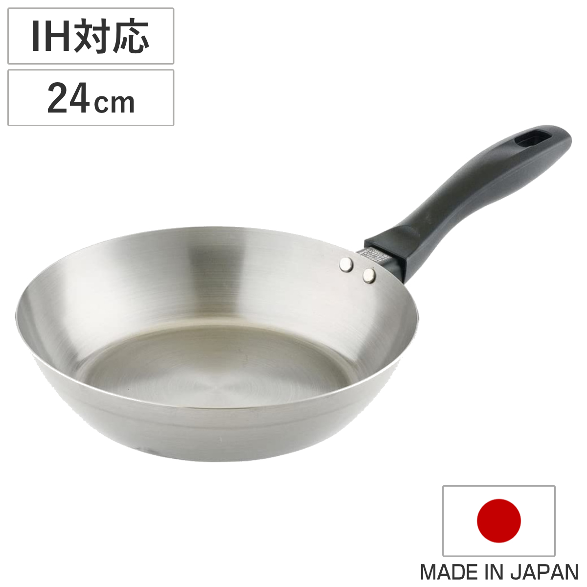 鉄フライパン 24cm IH対応 匠の技 藤田金属 日本製 （ ガス火対応 鉄鍋