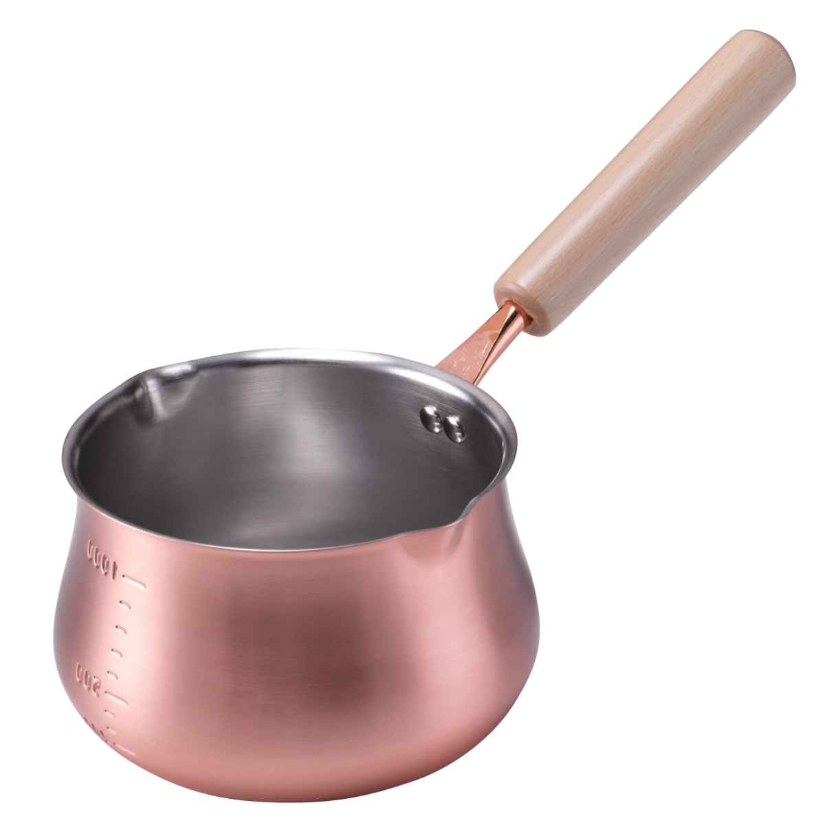 dショッピング |ミルクパン 14cm ガス火専用 ほっこり銅のみるくpan