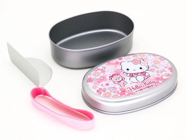 dショッピング |お弁当箱 1段 アルミ ハローキティ サクラ 350ml