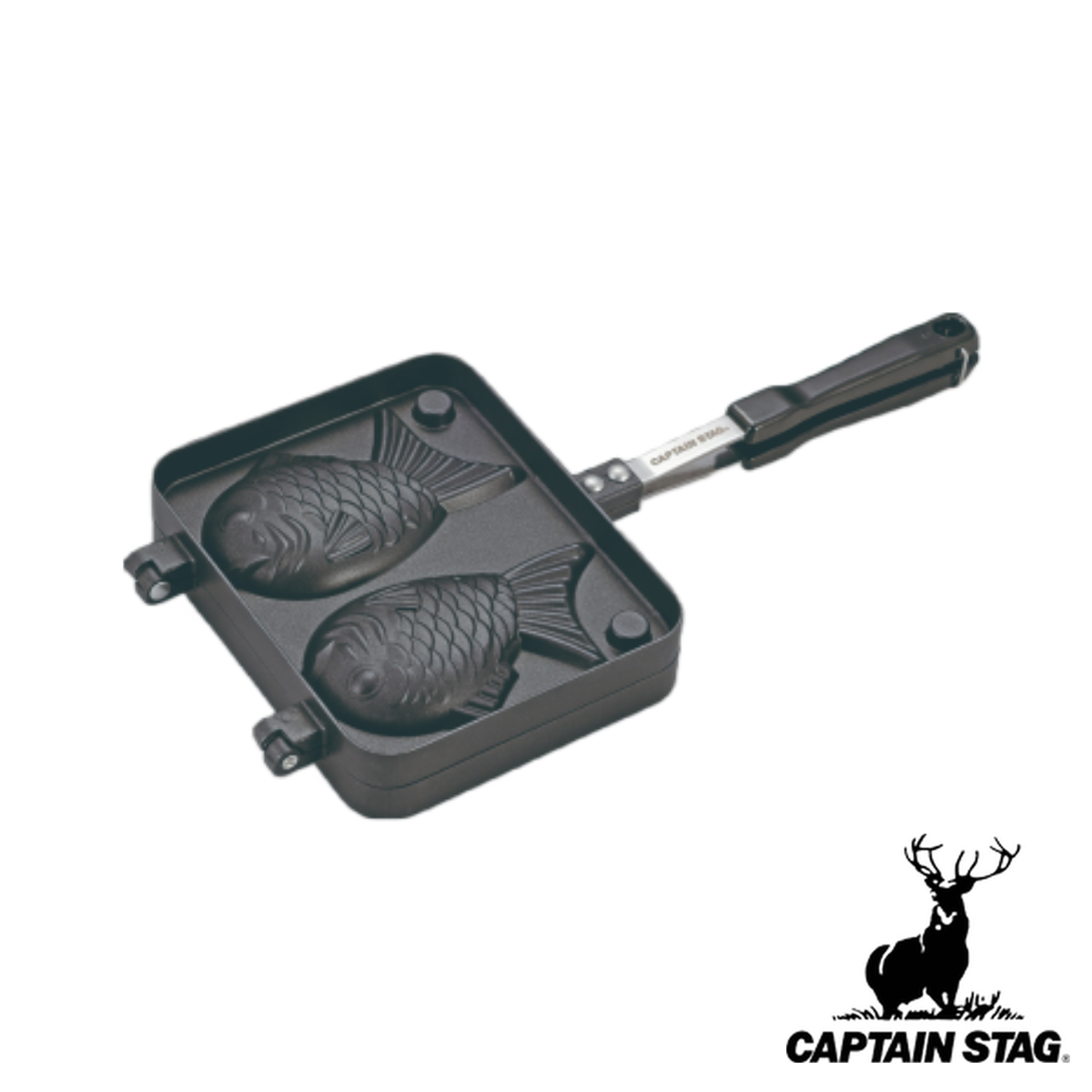 たい焼き器 18cm アルミニウム キャプテンスタッグ （ CAPTAIN STAG