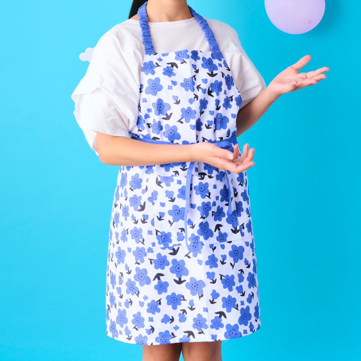 dショッピング |エプロン キッズ 3点セット ブロンマ L habitue