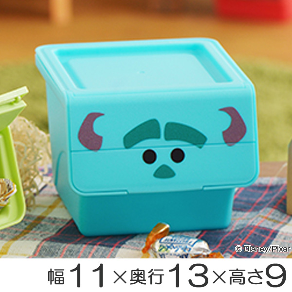 小物入れ 幅11×奥行13×高さ9cm ツムツム クワトロ モンスターズ
