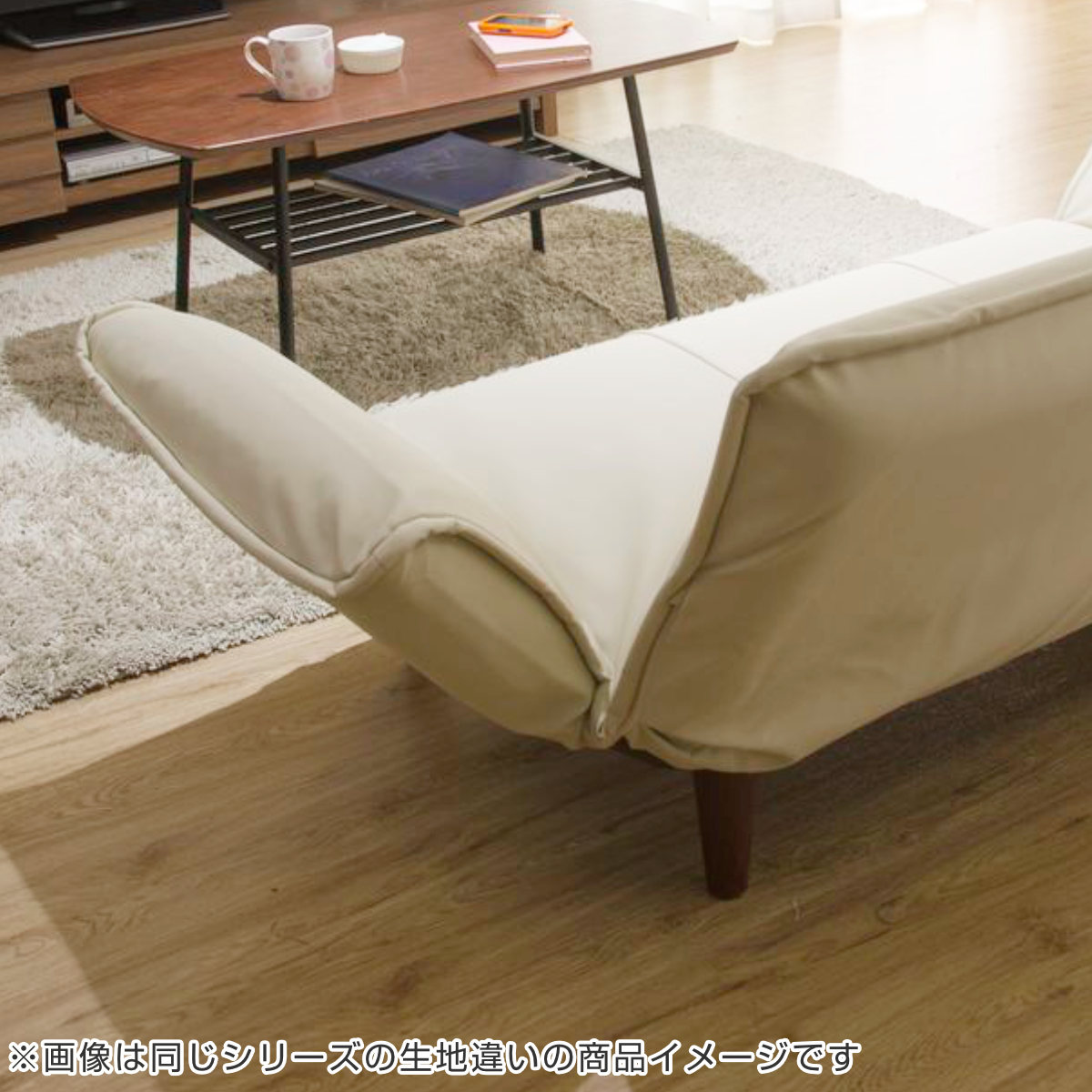 ソファ 2人掛け 幅130cm PVC （ ソファー コンパクト ソファベッド 二