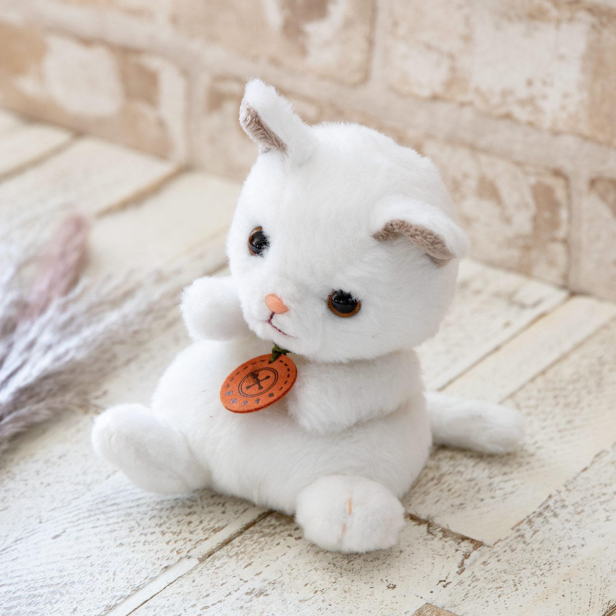 dショッピング |ぬいぐるみ potte 白猫 猫 （ ヌイグルミ ねこ ネコ