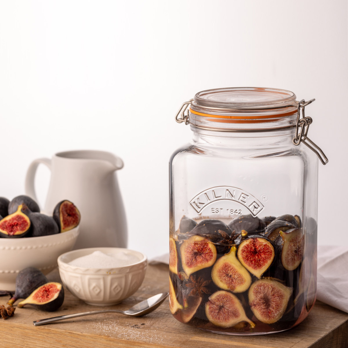 クリップトップ スクエアジャー 3L（Clip Top Square Jar） – 【公式