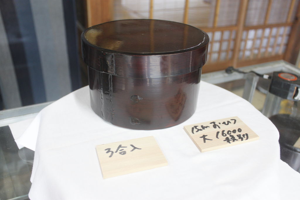 井川メンパ大井屋が生産するおひつは5種類 もっと増えて8種類になっ