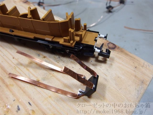 KATO オリエント・エクスプレス'88 入線 自作テープLED室内灯取付