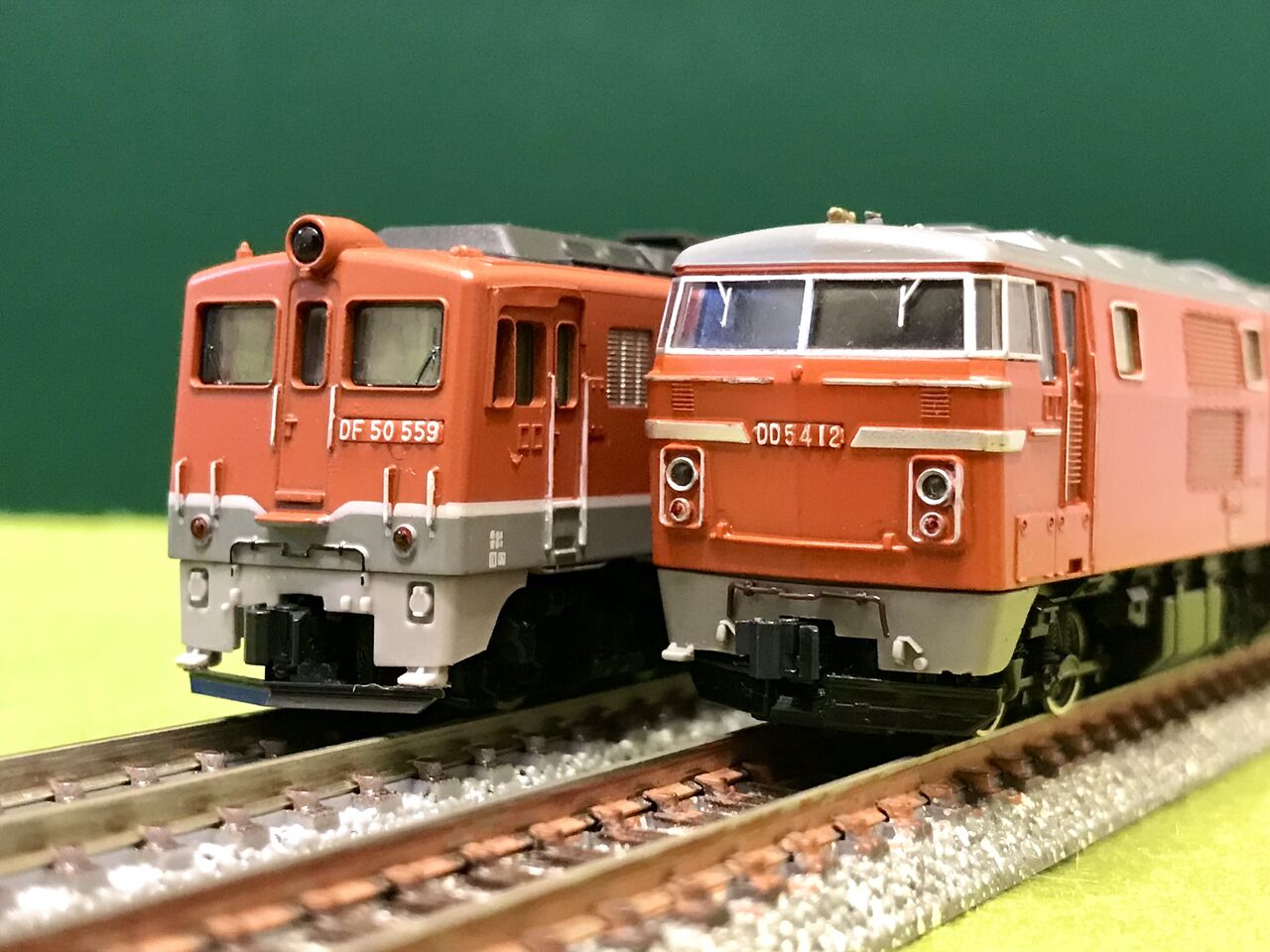 トミックスの「DF50形」と「DD54形」を並べてみました。 : エヌゲ道