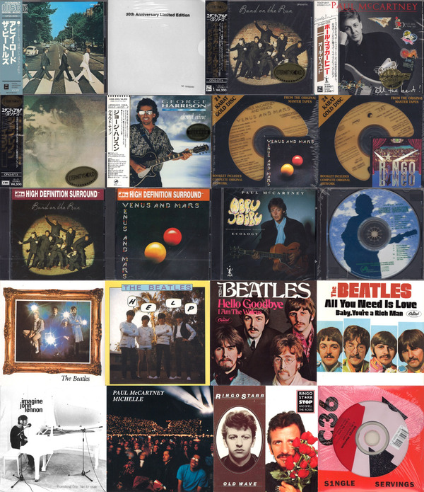オンライン出品いたしました【中古ROCK/CD】8/24(土) ビートルズ関連