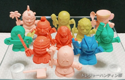 SDキン肉マン ぱあと6 キンケシ キン消し ディフォルメキャラクター