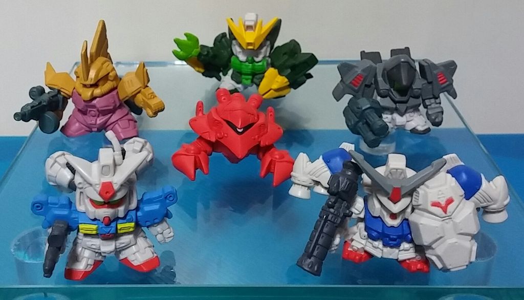 SDガンダムフルカラー STAGE23 リスト バンダイ ガシャポン 台紙 画像