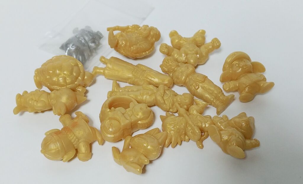 データベース 金色のドラゴンボール消しゴム レアカラー 金色 リスト