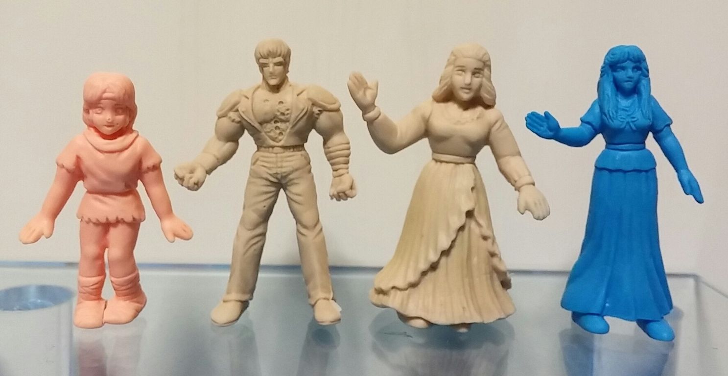 北斗の拳 消しゴム 色々 SD 塩ビ人形 : トレジャーハンティン部、部長