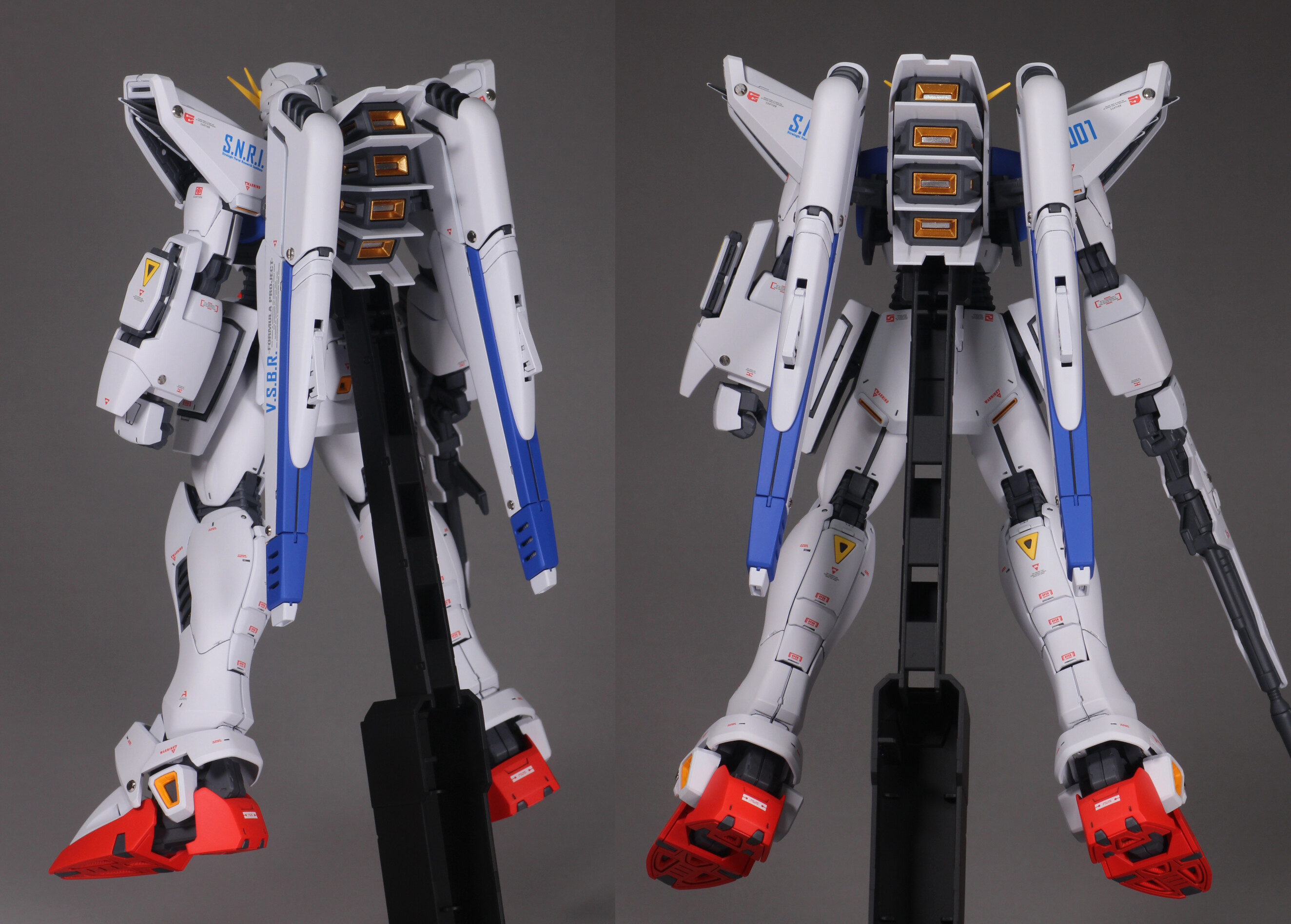 MG ガンダムF91 Ver.2.0 全塗装 : Namicomのガンプラ