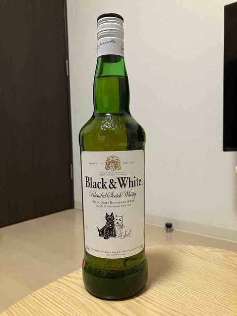 i*i様 希少！特大！Black & White ウイスキー パブミラー 希少！特大