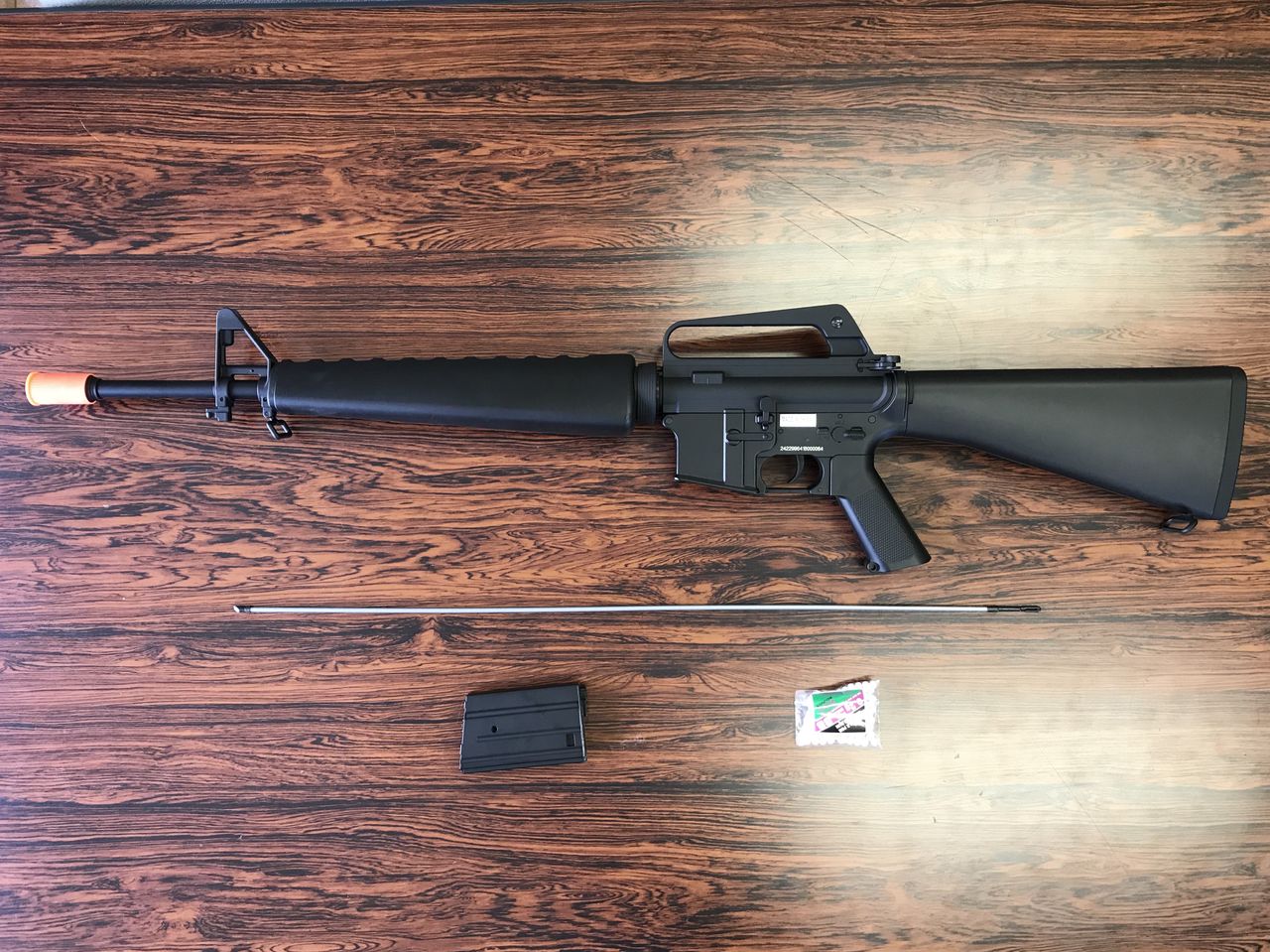 モデルガン？】M16 置物 オブジェ 【 ジャンク】
