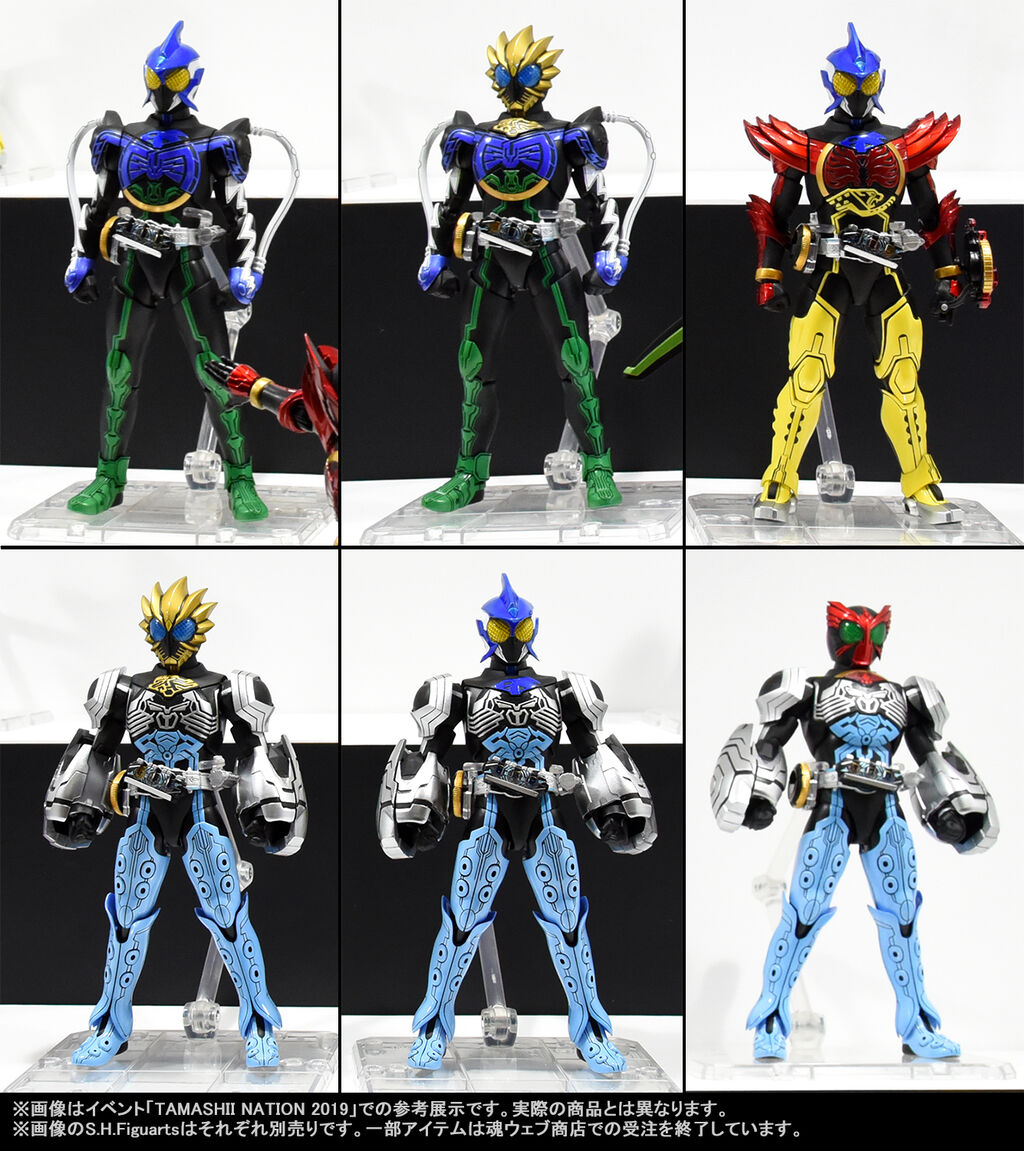 シャチ！ウナギ！タコ！7月17日受注開始「S.H.Figuarts（真骨彫製法