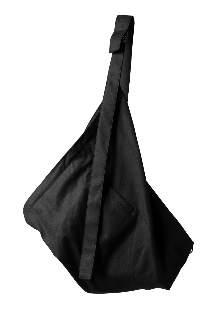 discord Yohji Yamamoto SOFT CALF SHRINK LEATHER BACK PACK (BLACK