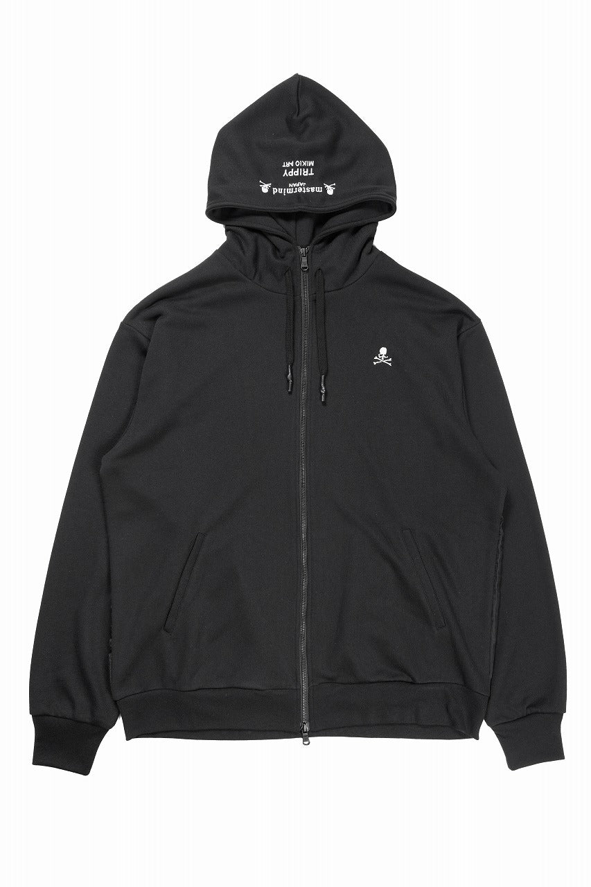 mastermind JAPAN x TRIPPY MIKIO ART ZIP PARKA ROCK STARS (BLACK)の