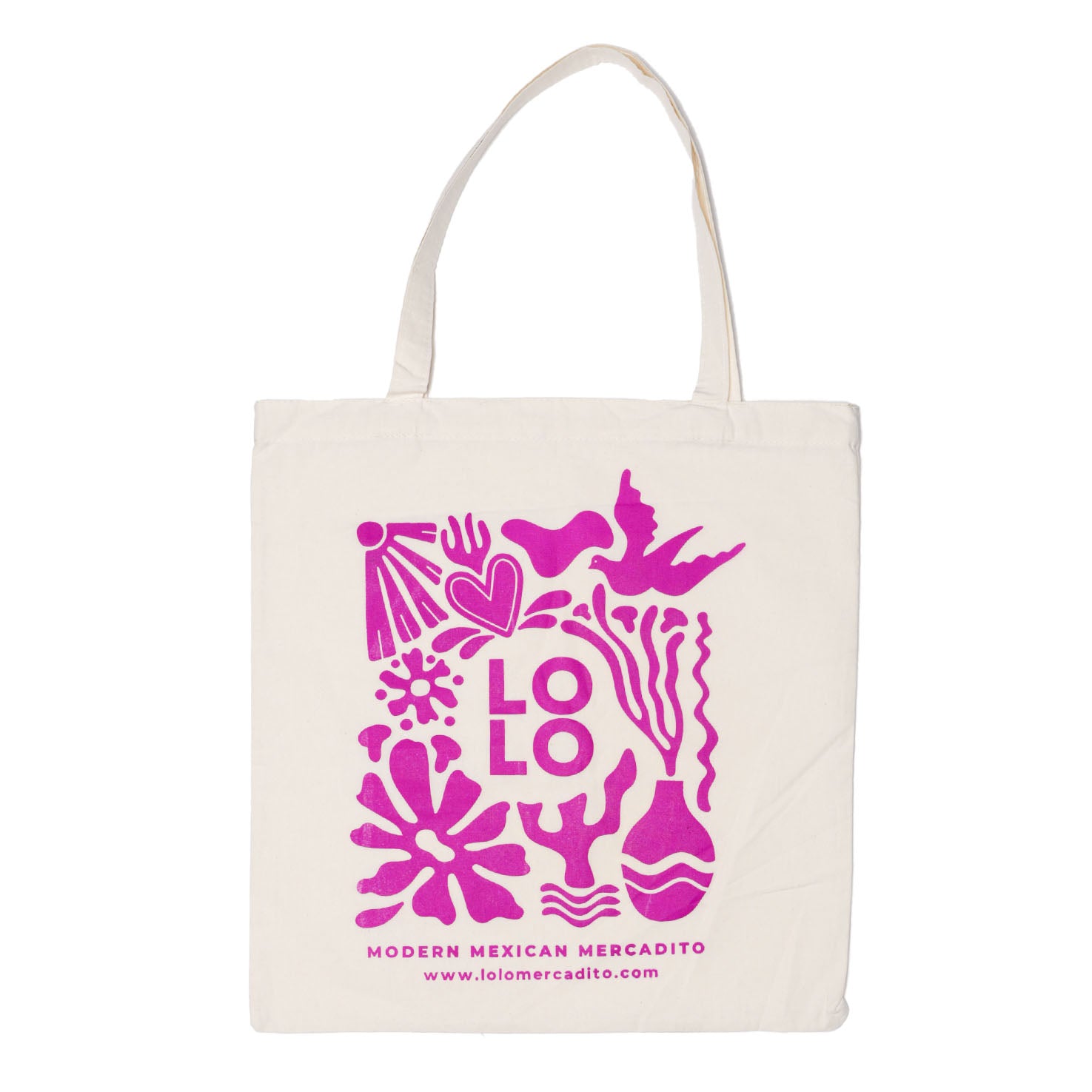 Lolo Mercadito Printed Tote Bag | Lolo Modern Mexican Mercadito