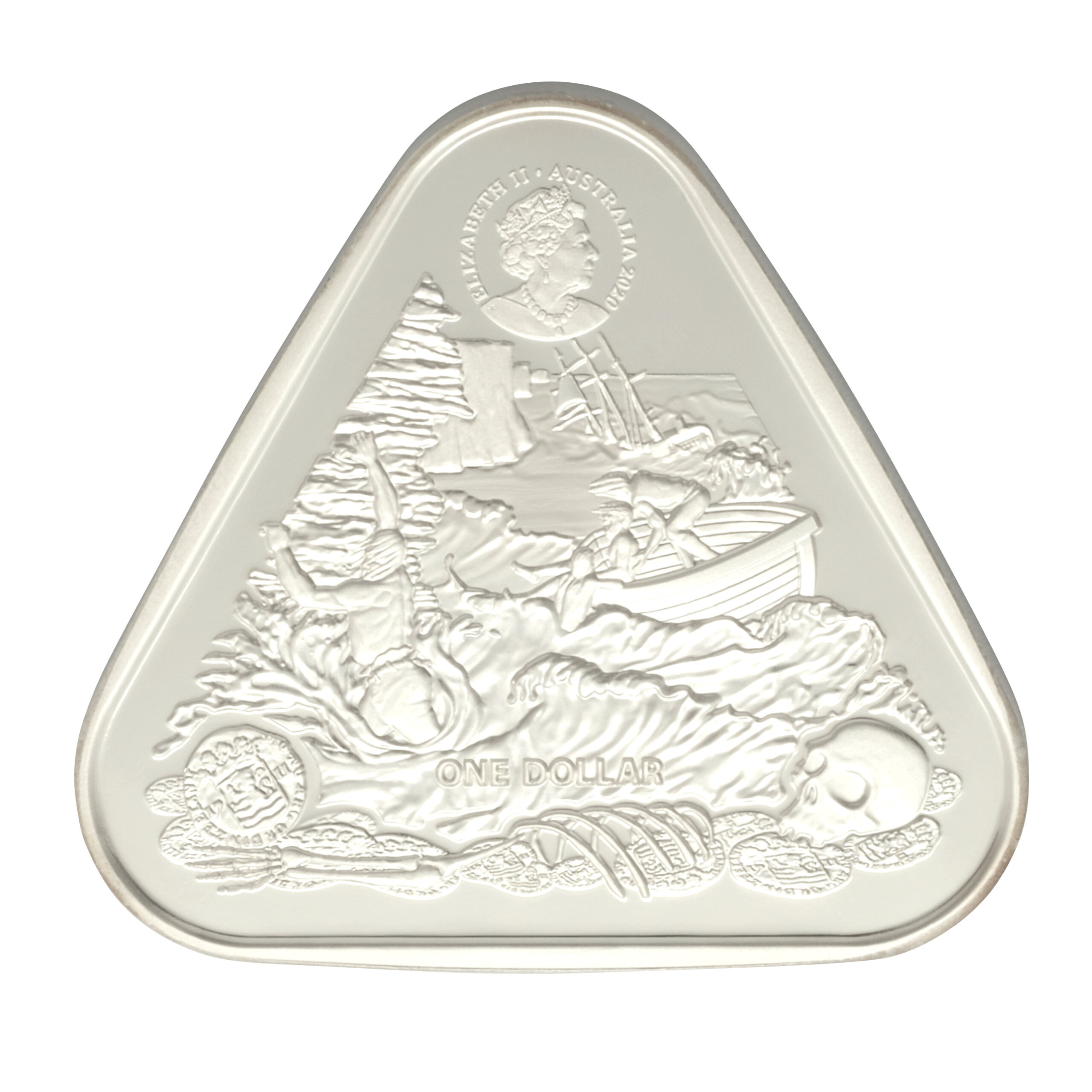 2020 Zuytdorp 1oz Australian Shipwreck Silver Coin - Lois Bullion