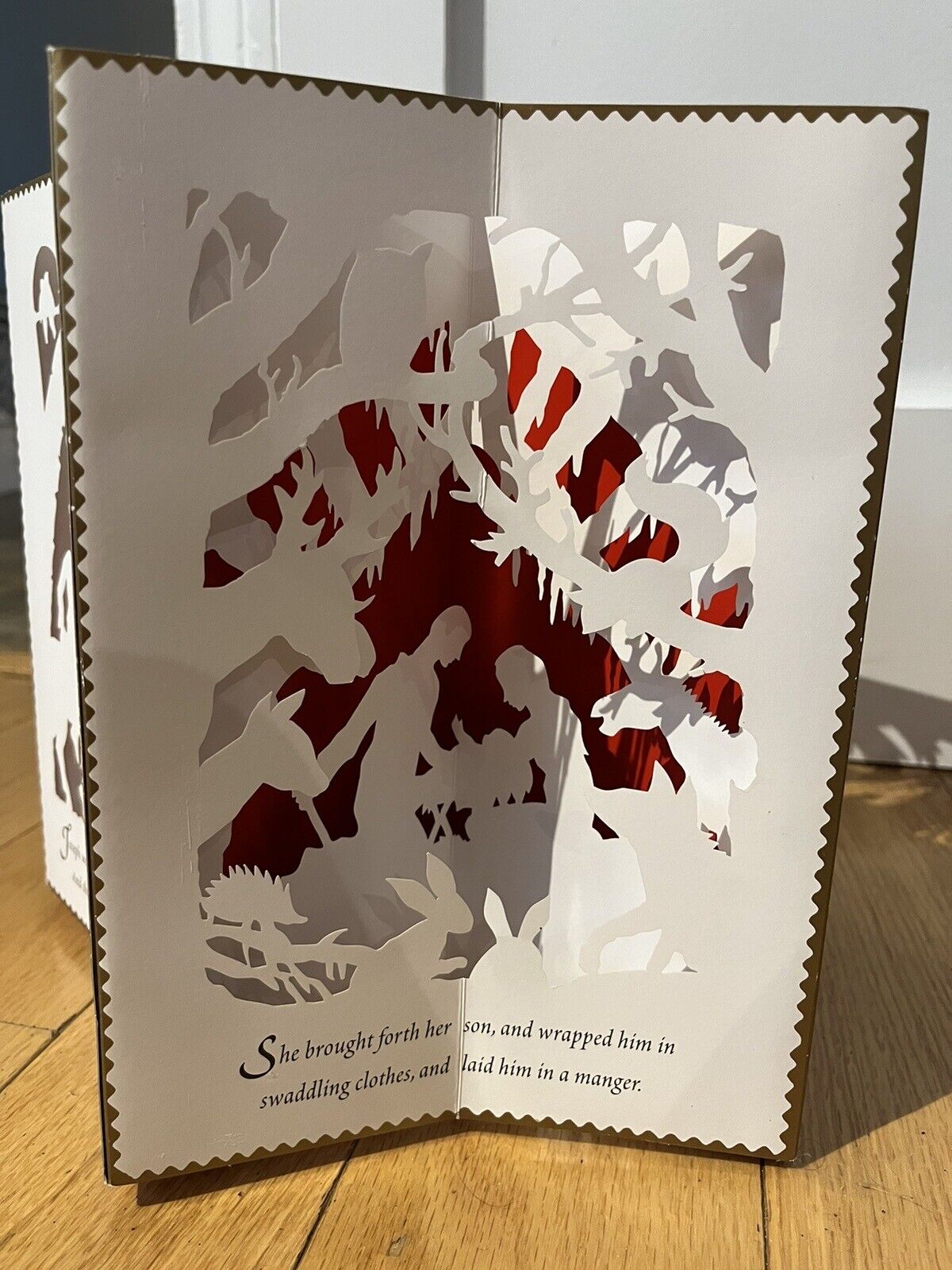The First Nöel – a Christmas pop-up – Jan Pienkowski – Just So Stories
