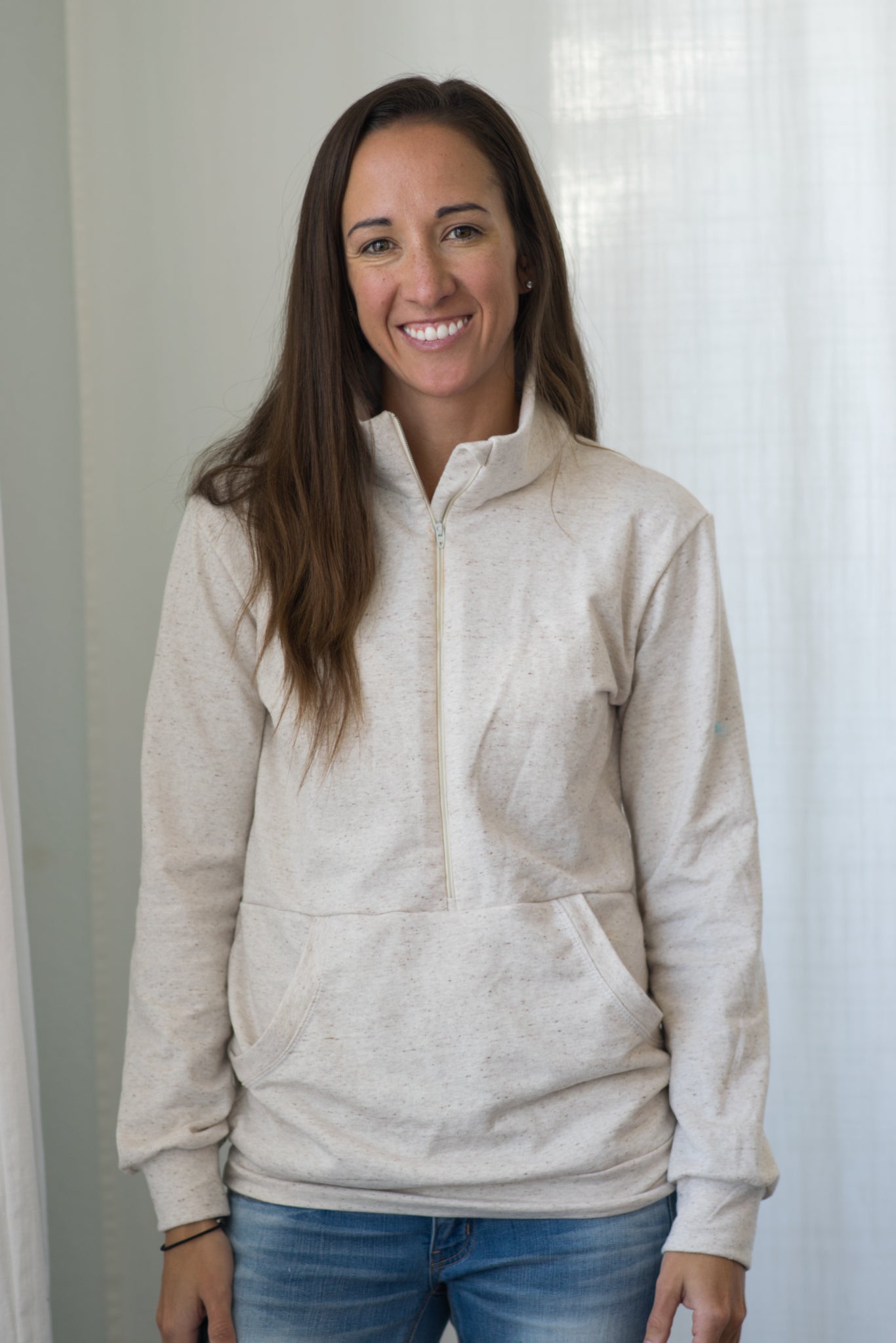 Adult Half Zip Sweater – Lowland Kids