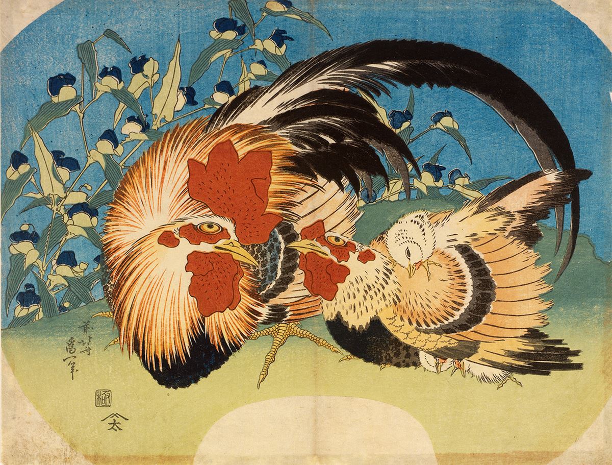 35年ぶり！ 北斎、広重、若冲らの花鳥版画163点が里帰り『ロック