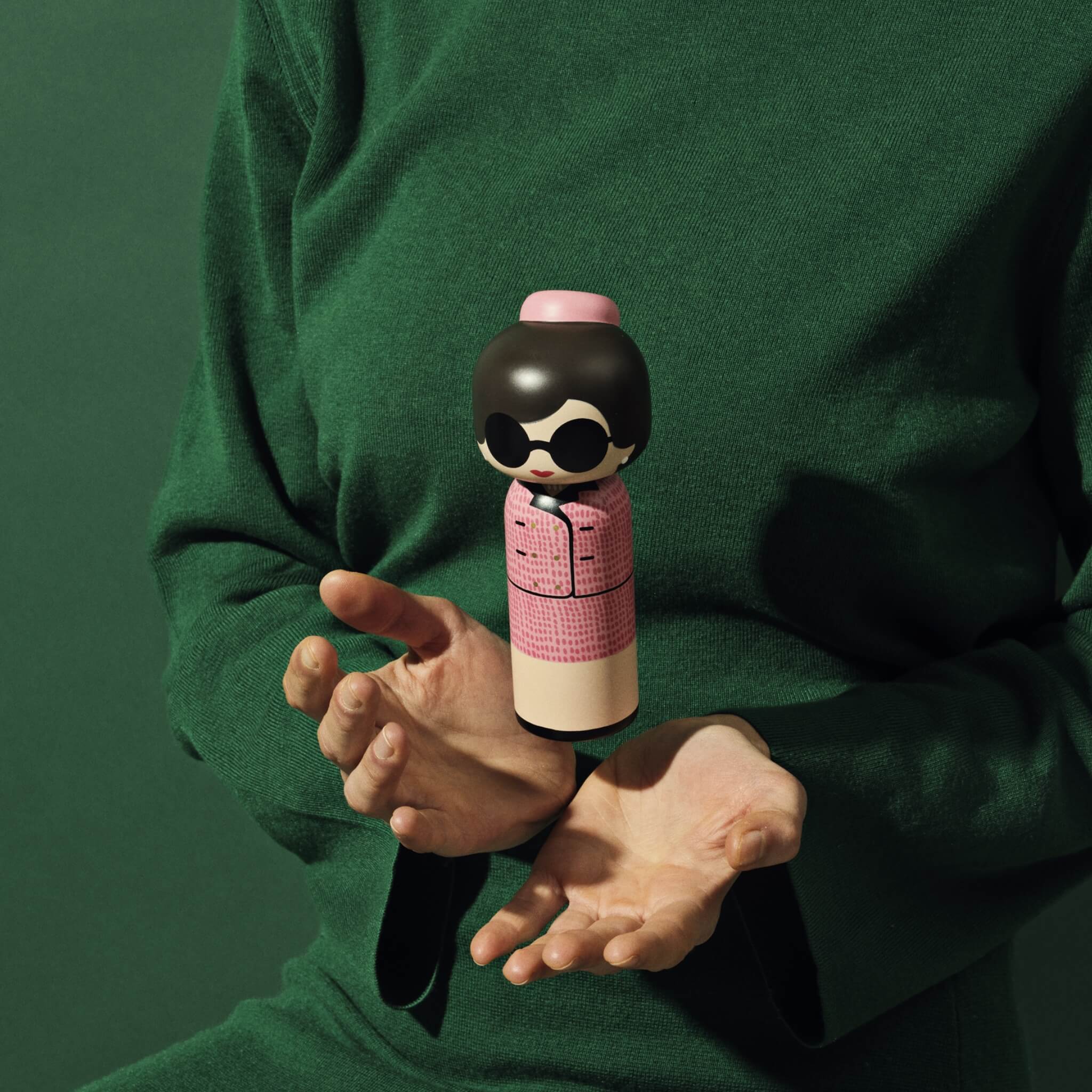 Jackie Kokeshi Doll | Historical Icon Series – Lucie Kaas