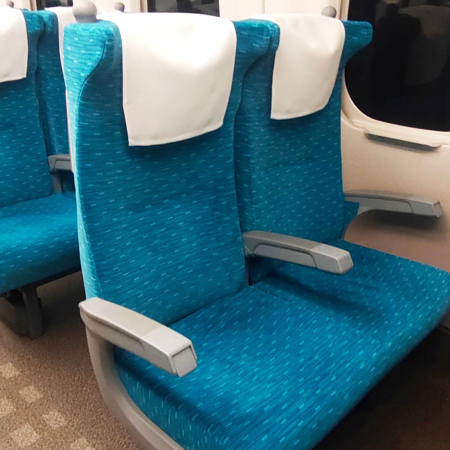 入荷待ち】N700A 東海道新幹線モケットコンビざぶとん_No.8706477