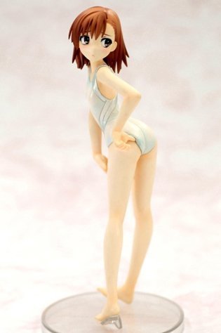 Amazon | とある科学の超電磁砲 御坂美琴 白水着フィギュア アニメver