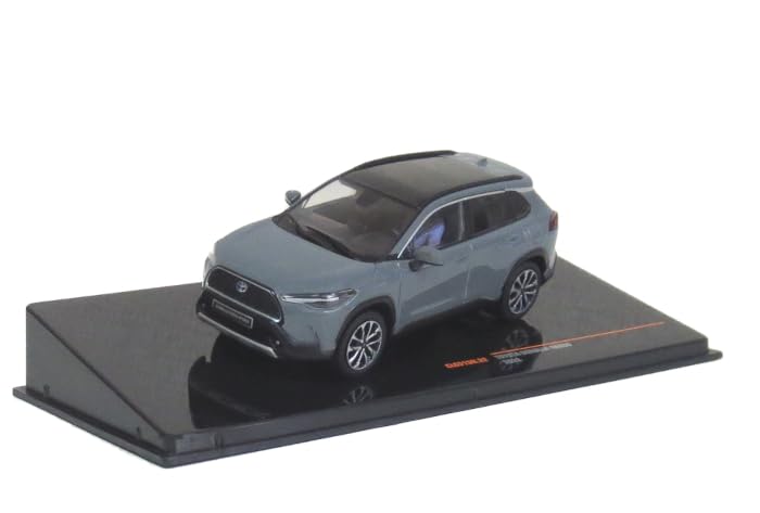 Amazon | イクソ 1/43 トヨタ カローラクロス 2022 グレー LHD 完成品